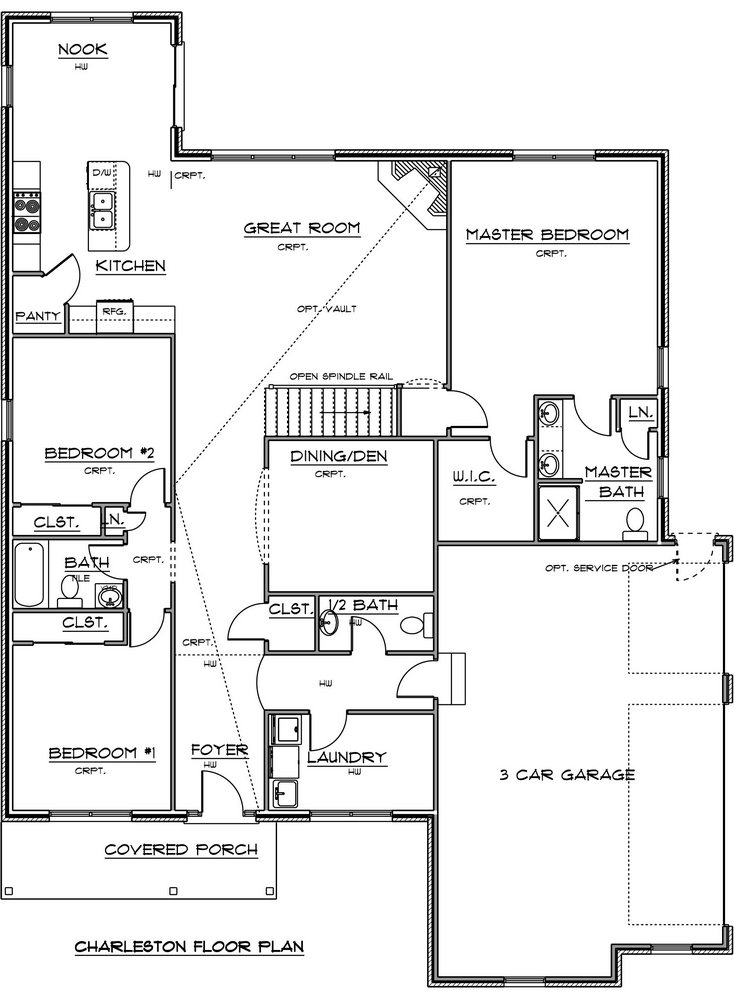Charleston Home Plan | Floor Plans Brighton