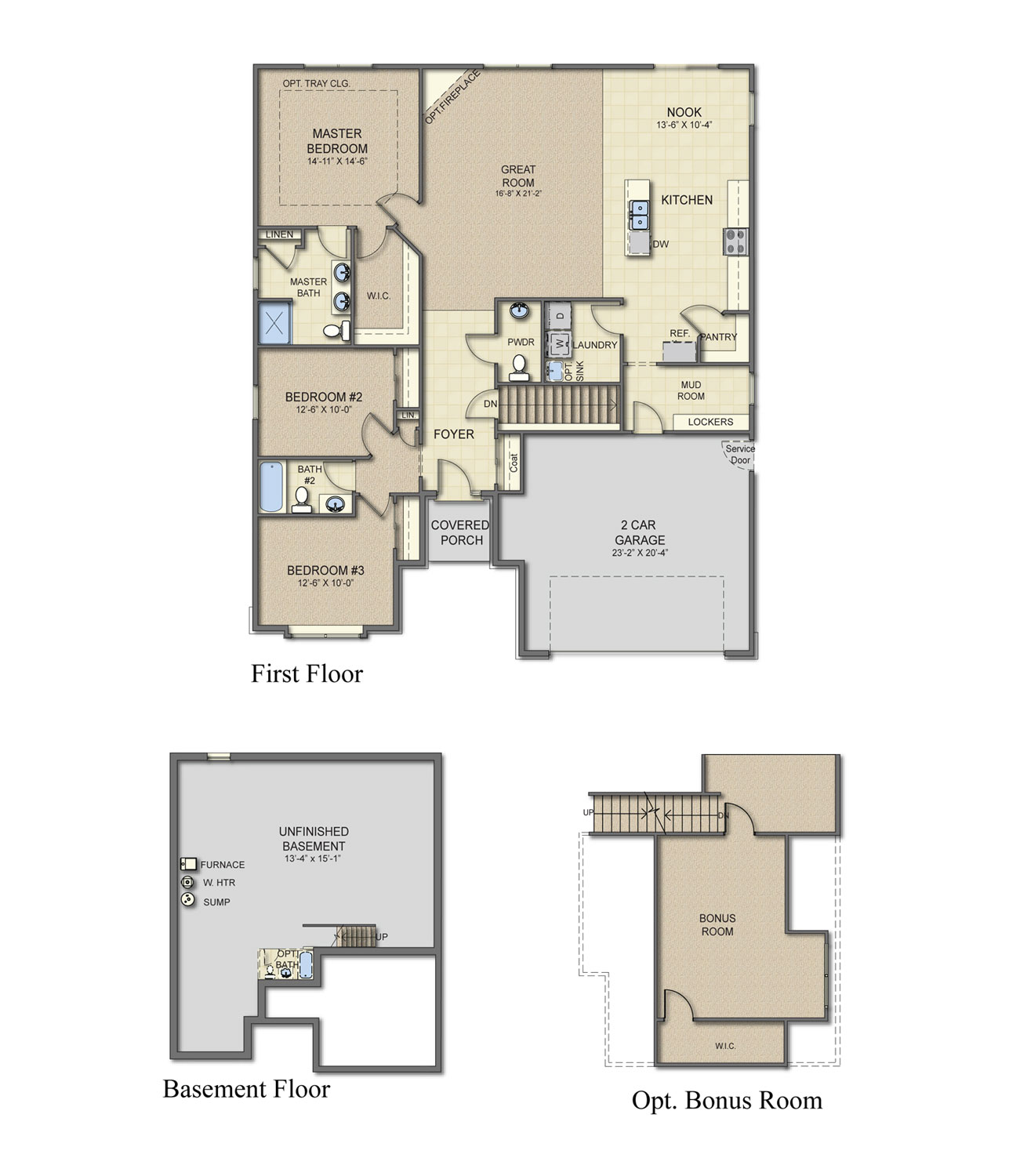 New Homes For Sale in Howell, MI Albany Home Plan