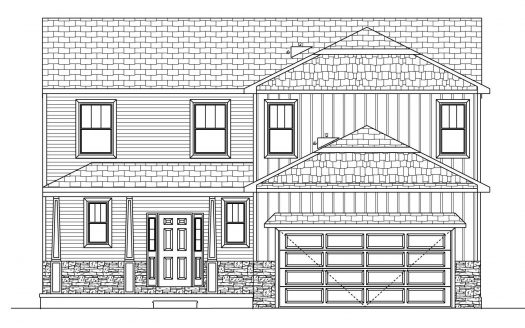 Pembrooke Front Elevation Option 4