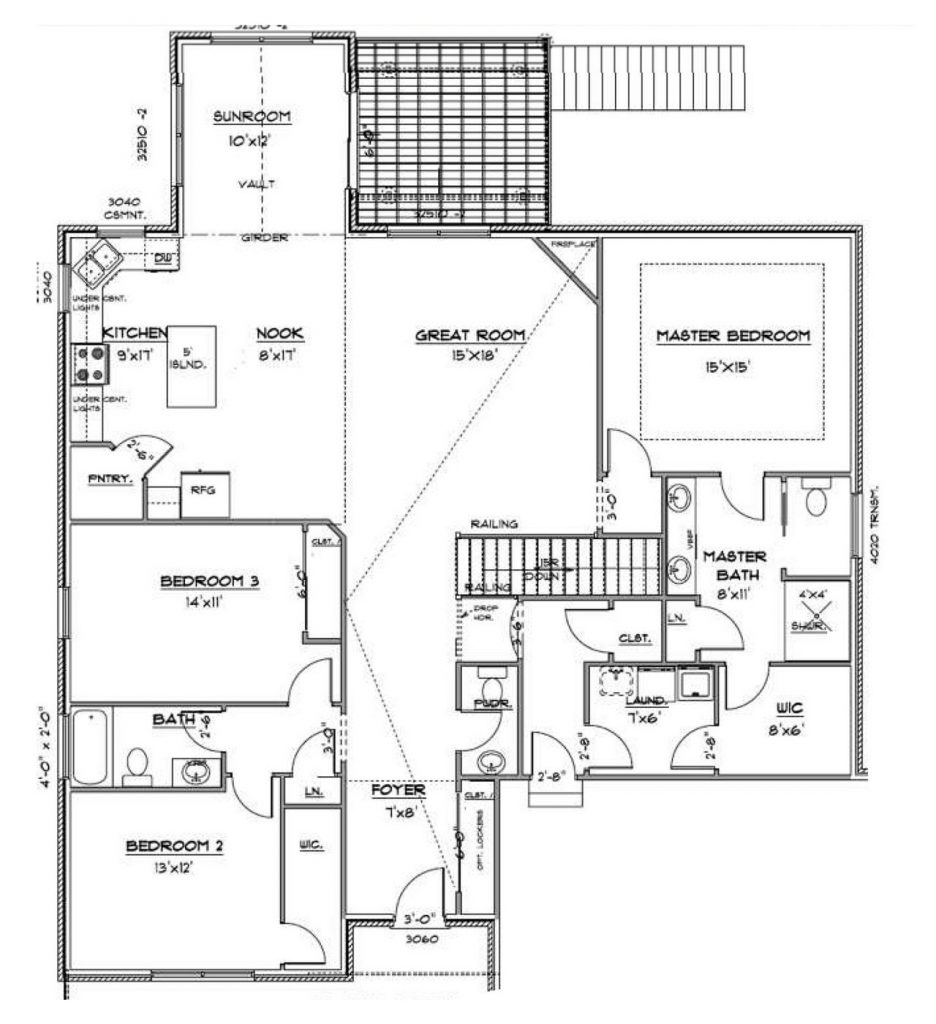 Nottaway Floor Plan